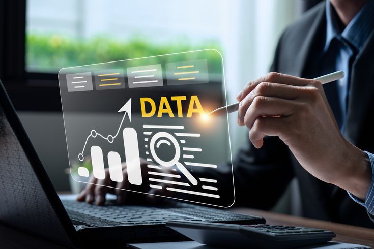 Data analytics services illustration